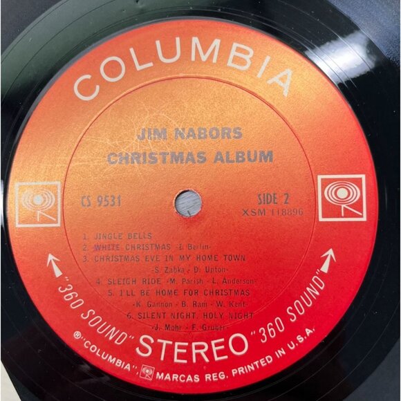 Jim Nabors Christmas Album Vinyl LP Columbia CS 9531 12 Songs - Picture 3 of 6